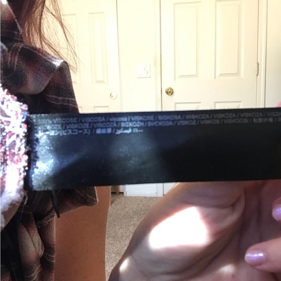 MNG Red Plaid Sleeveless Grunge Punk Cowl Neck Maxi Midi Dress - Picture 8 of 8